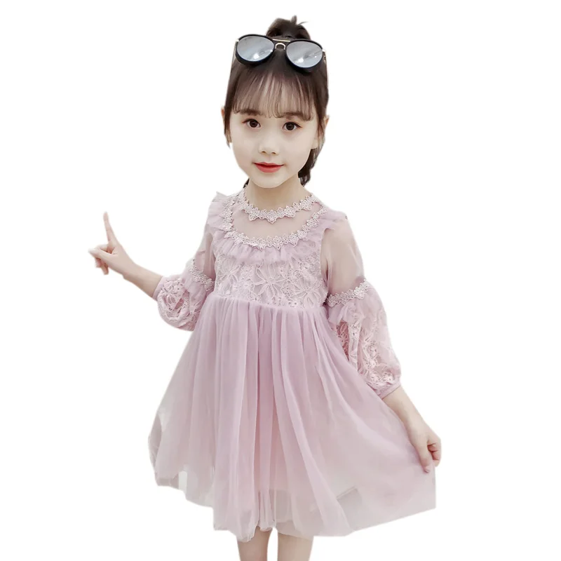 

baby girls dress Children clothes fashion kids princess dress spring/Summer cotton girls cute sweet party dress garment