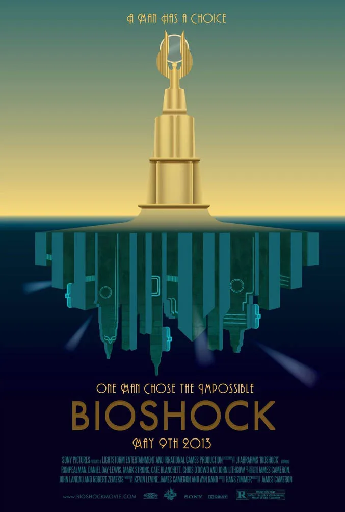 MX021 Горячая видео игра BioShock восхищение Туризм бесконечная пользовательская картина А4 А3 а2 плакат искусство шелк Холст Домашний номер настенный принт Декор - Цвет: Picture 006