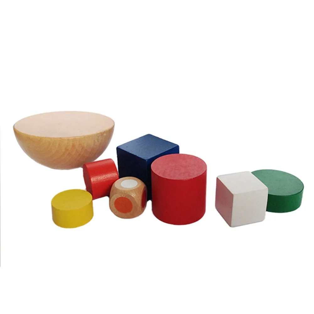 8 шт. деревянные геометрические игрушки для детей|early education|toys childreneducational kids games |