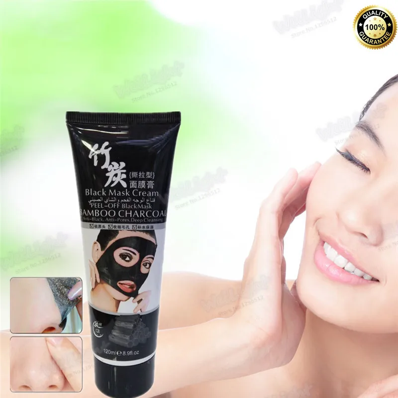 Черная маска для ухода за кожей лица лечение акне удаление угрей маски puntos negros