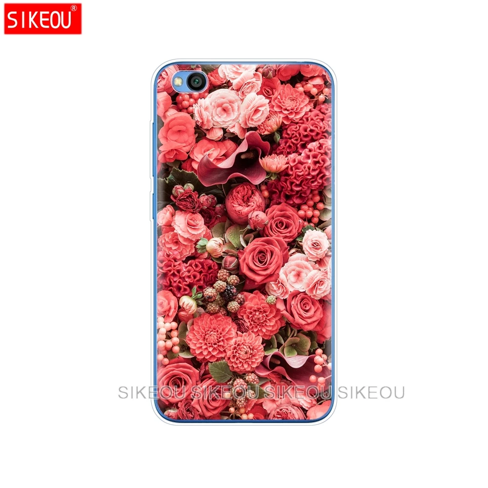 61007 Coque для Xiaomi Redmi Go чехол 5," прозрачный силиконовый чехол TPU чехол для телефона для Xiaomi Redmi Go крышка глобальной версии Hoesje - Цвет: 61007