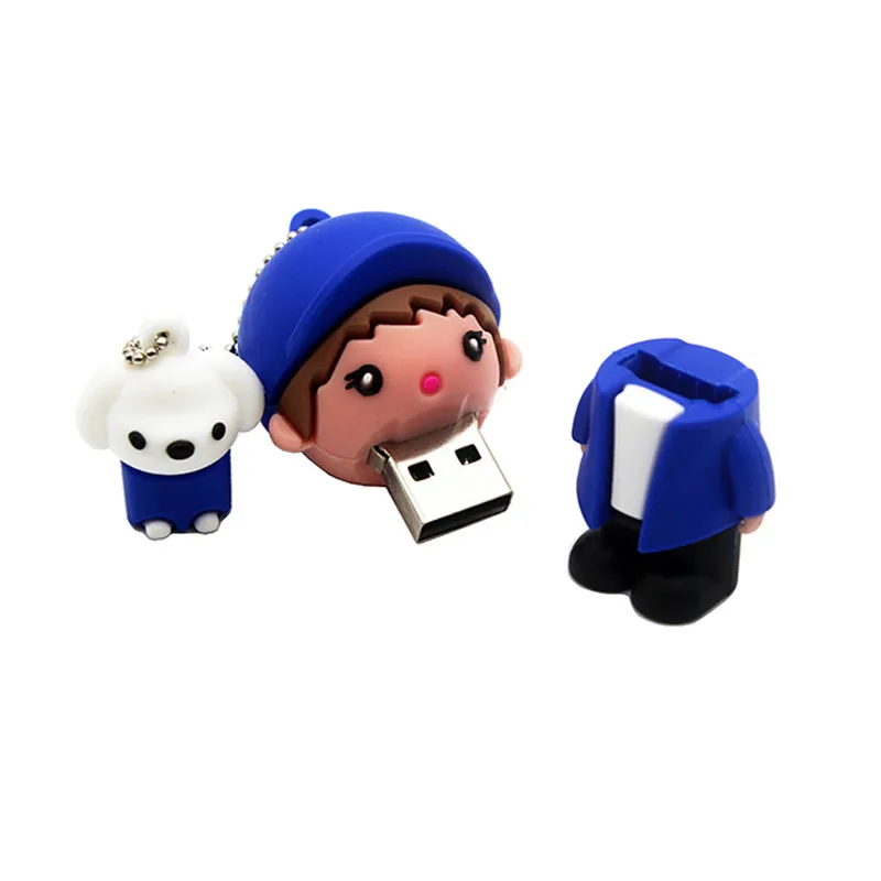 USB флеш накопители 8 ГБ 16 32 64 карта Внешняя память мультяшный usb накопитель подарок