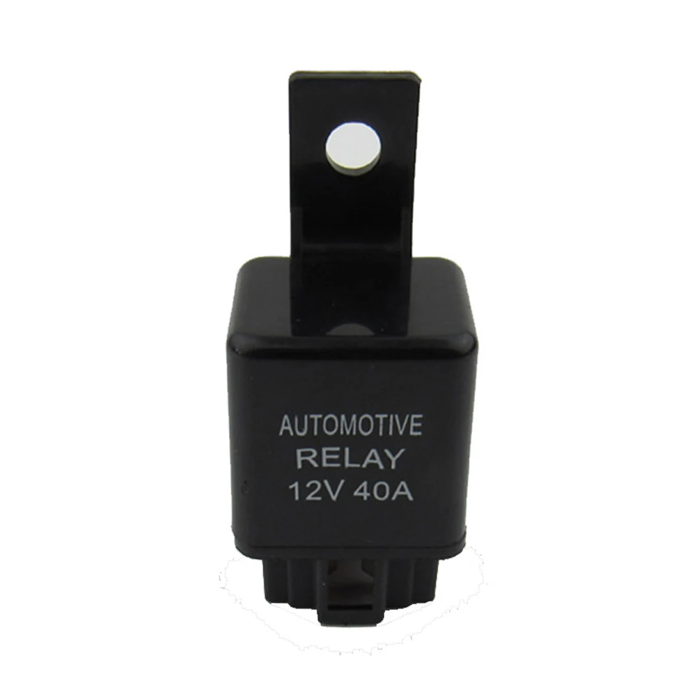 Фирменная Новинка Blk Пластик DC 12 V 40A автомобиль 4 Pin SPST Автомобильная сигнализация