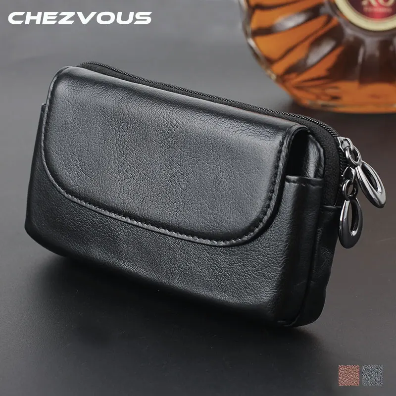 Универсальный чехол на ремешке CHEZVOUS 4 0 6 из натуральной кожи для Iphone5 7 8 plus кошелек