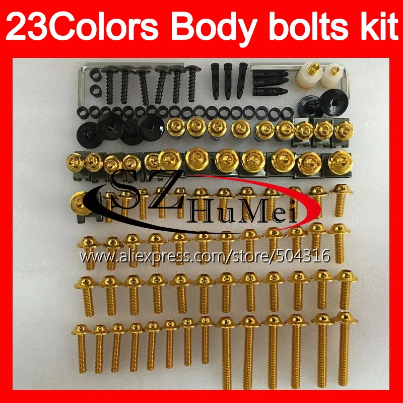 Болты Обтекатели Полный комплект винтов для HONDA VFR400RR 89 90 91 92 93 NC30 VFR400 RR 1989 1990 1991 1993