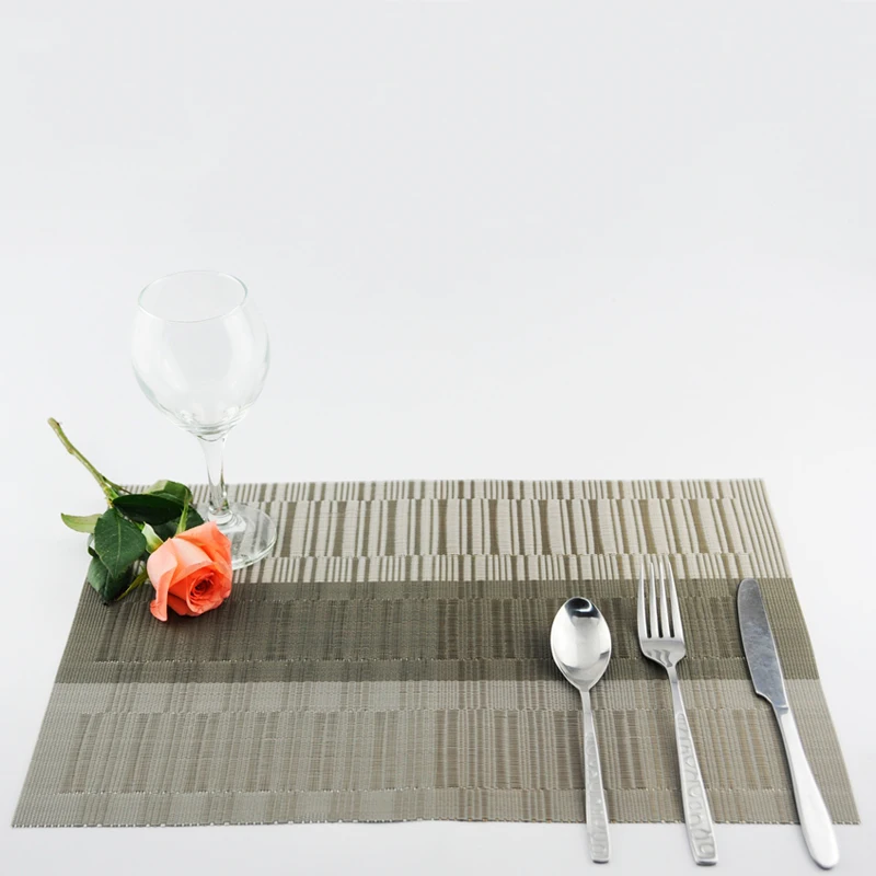 Ткань салфетки термостойкие обеденным столом мат скатерть ПВХ для кухни