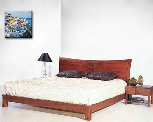 Картина на холсте для путешествий фотография сказочного греческого