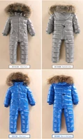 childrens siamese down jacket boys and girls outer down jacket down jacket winter padded ski suit