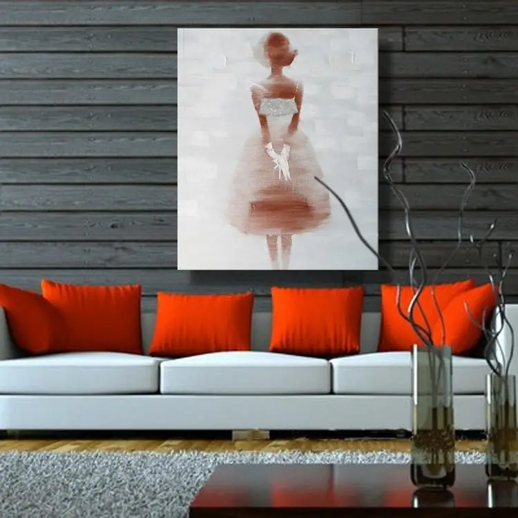 Лидер продаж красивое платье для девочек в стиле Wite 100% ручная работа картина