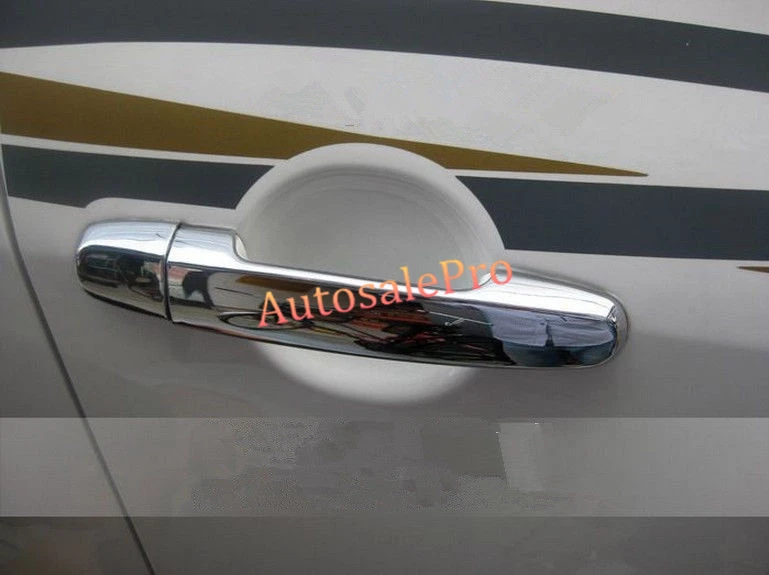 Накладка на боковую дверную ручку из АБС-пластика хромированная 10 шт. для Toyota Rav4