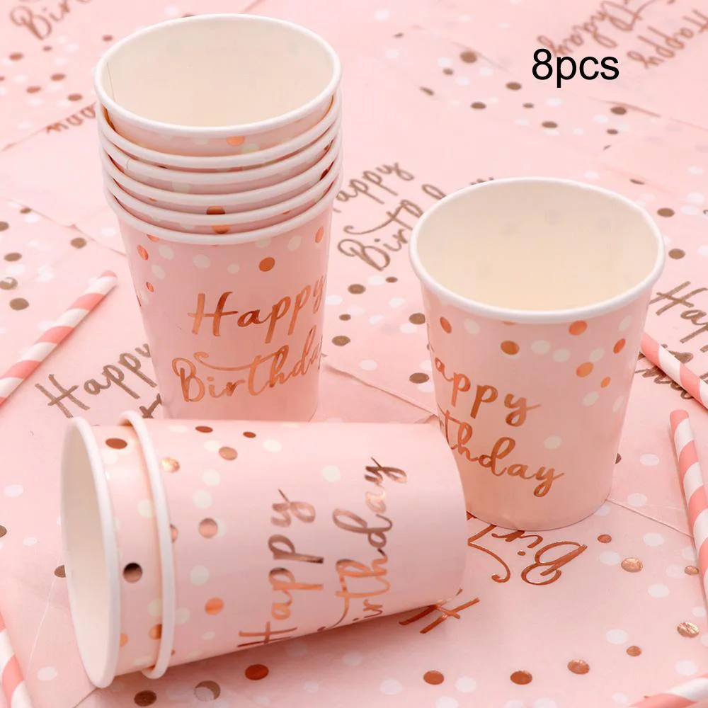Cup OurWarm одноразовая посуда тарелки салфетки для стаканчиков скатерть, набор клетчатой посуды день рождения фрукты вечерние Гавайское барбекю Декор - Цвет: Cup
