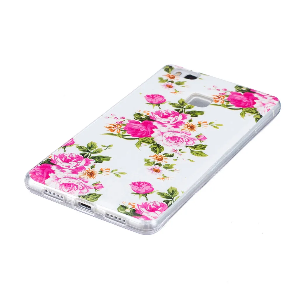 Для huawei P8 облегченный задний Чехол светящийся Флуоресцентный светильник Мягкий