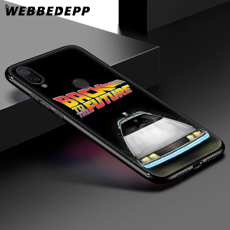 WEBBEDEPP Back To The Future Soft Case for Xiaomi Redmi K20 7A 4A 4X 5 5A 6 6A S2 Note 8 4 7 Pro Plus Prime |