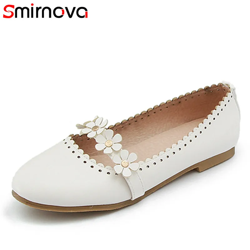 Smirnova/Новинка 2018 года Модные туфли на плоской подошве Женские повседневные тонкие