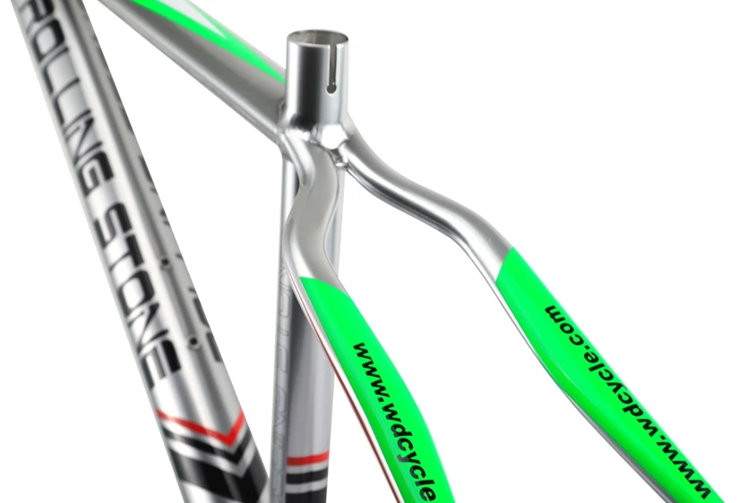 Rolling Stone XC ONE 27," MTB рама 16 17 дюймов серебристо-зеленый дисковый тормоз