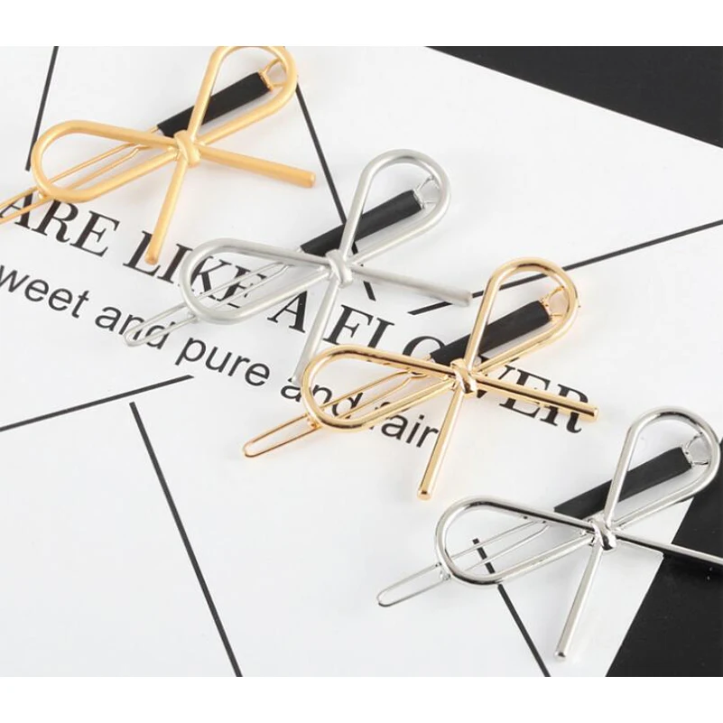 Shuangshuo корейский стиль бант украшения для волос заколка женская свадебная