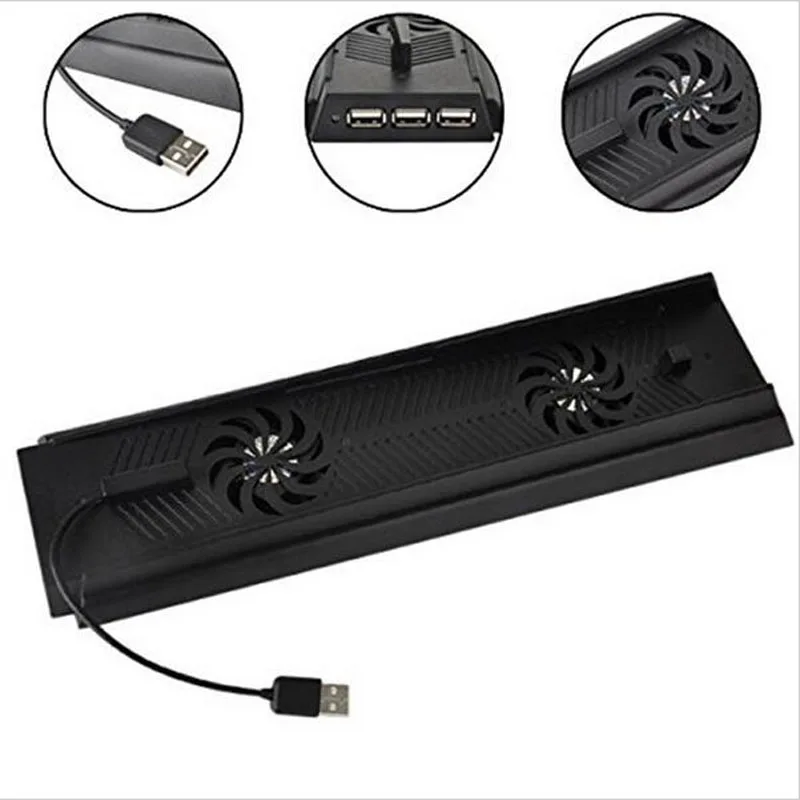 3 Порты и разъёмы Charging Dock USB HUB хост двойные вентиляторы охлаждения корпус