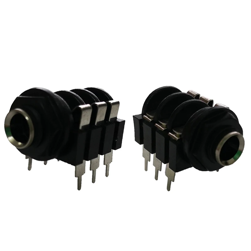 2 шт. 6 35/6 5 гнездо для микрофона/audio jack/для наушников футов 35 мм P стерео