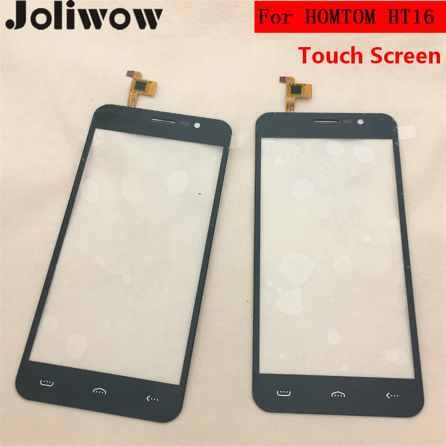 Для HOMTOM HT16 5 0 &quotсенсорный экран Переднее стекло (на ЖК дисплее) внешняя панель