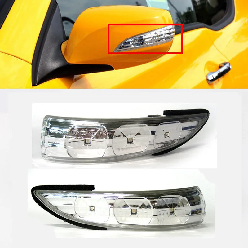 

Outer Rearview Side Mirror Turn Signal LED Repeater Lamp right Left Assembly for hyundai Genesis Coupe 2009-2015