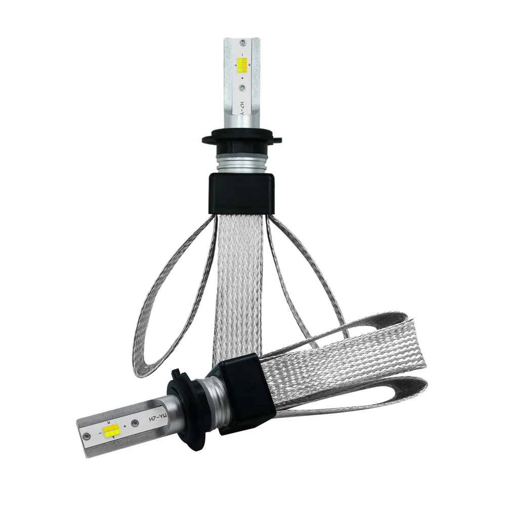 AROUSE H7 9006 H11 H1 9005 светодиодный головной светильник лампы H4 Hi-Lo луч CSP SMD 60 Вт 9600lm 3000K 4300K 6000K Автомобильная фара противотуманный светильник