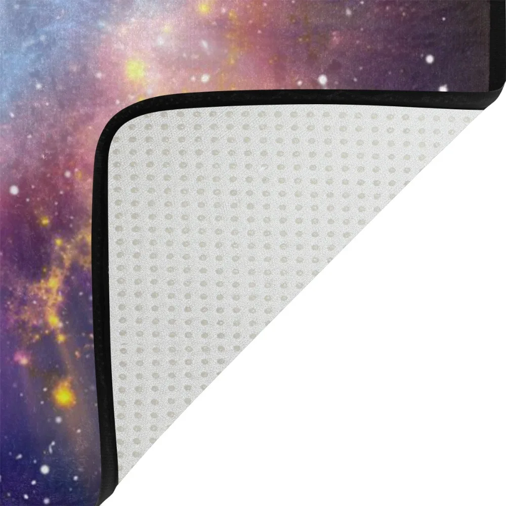 Великолепный коврик для ванной комнаты в космическом стиле двухсторонний