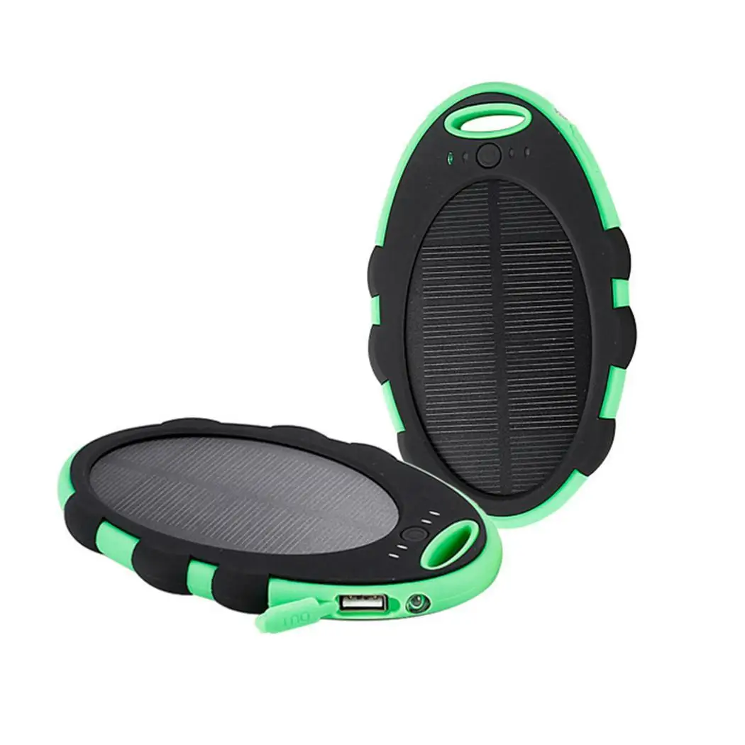 High Quality Power Bank 10000mAh Solar Charger External battery Waterproof for Smartphone | Мобильные телефоны и