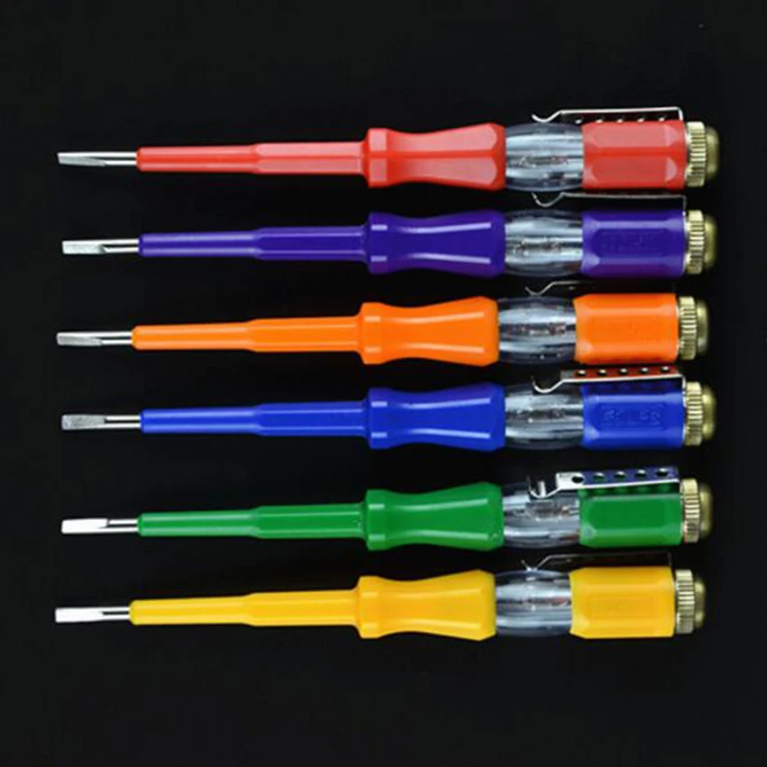 1 шт. 220v Водонепроницаемый искусственных электрическая отвертка с тестером зонд