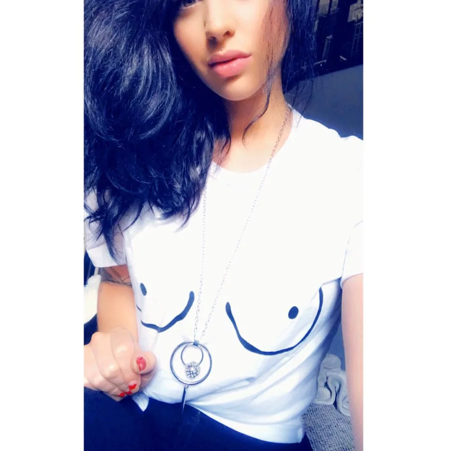 Забавная футболка TITTIES BOOBIES с принтом хлопок повседневная женская брендовая