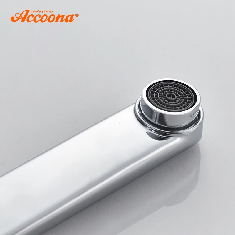 Смеситель Accoona для кухонной раковины кран с двойным отверстием холодной и