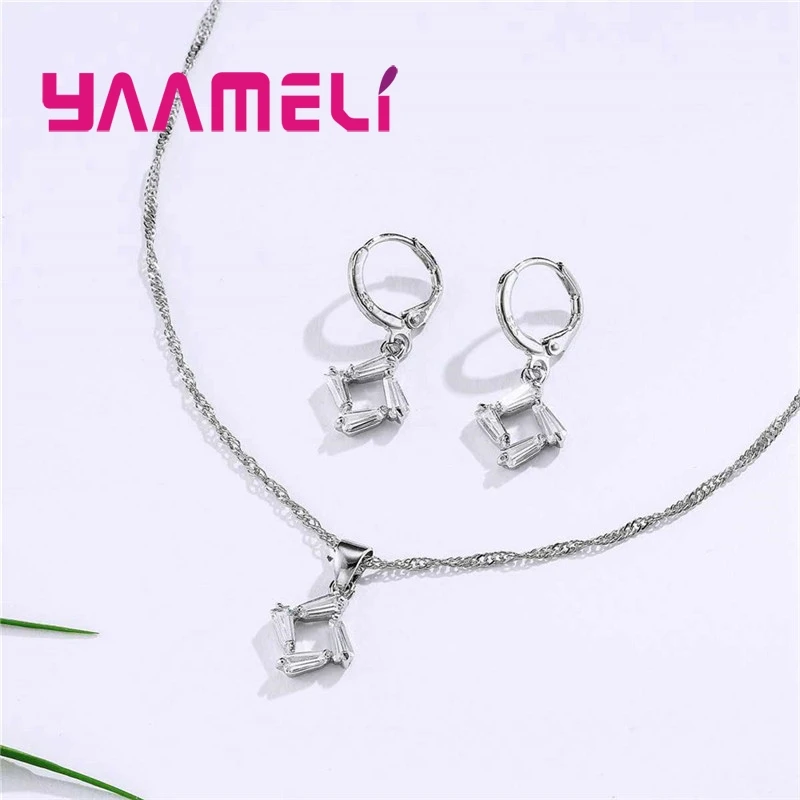 Женский ювелирный комплект из колье и серёг серебра 925 пробы|jewelry sets|jewelry sets for