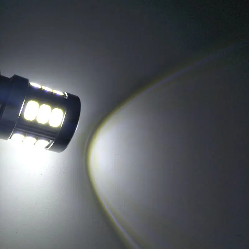10 шт. автомобильный Стайлинг BA15S P21W 1156 5630 5730 LED 18SMD S25 T20 12В-24В указатель поворота 7440