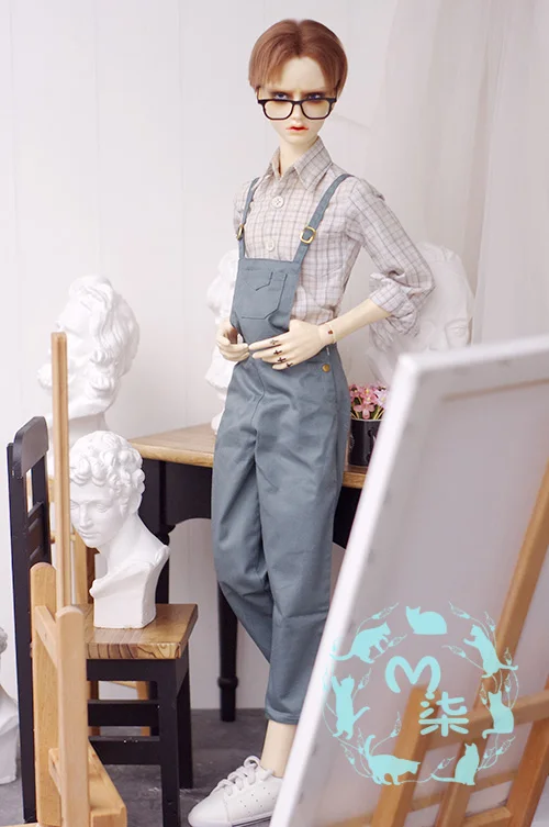 Повседневные Комбинезоны Брюки для Bjd 1/4 MSD 1/3 SD13 SD17 Одежда кукол дяди CMB102 | Игрушки