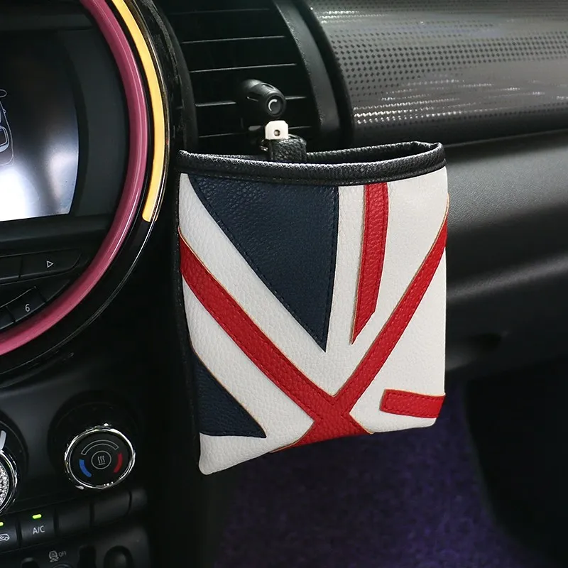 Новая сумка багги из волоконной кожи с разъемом Union Jack черного цвета подходит для