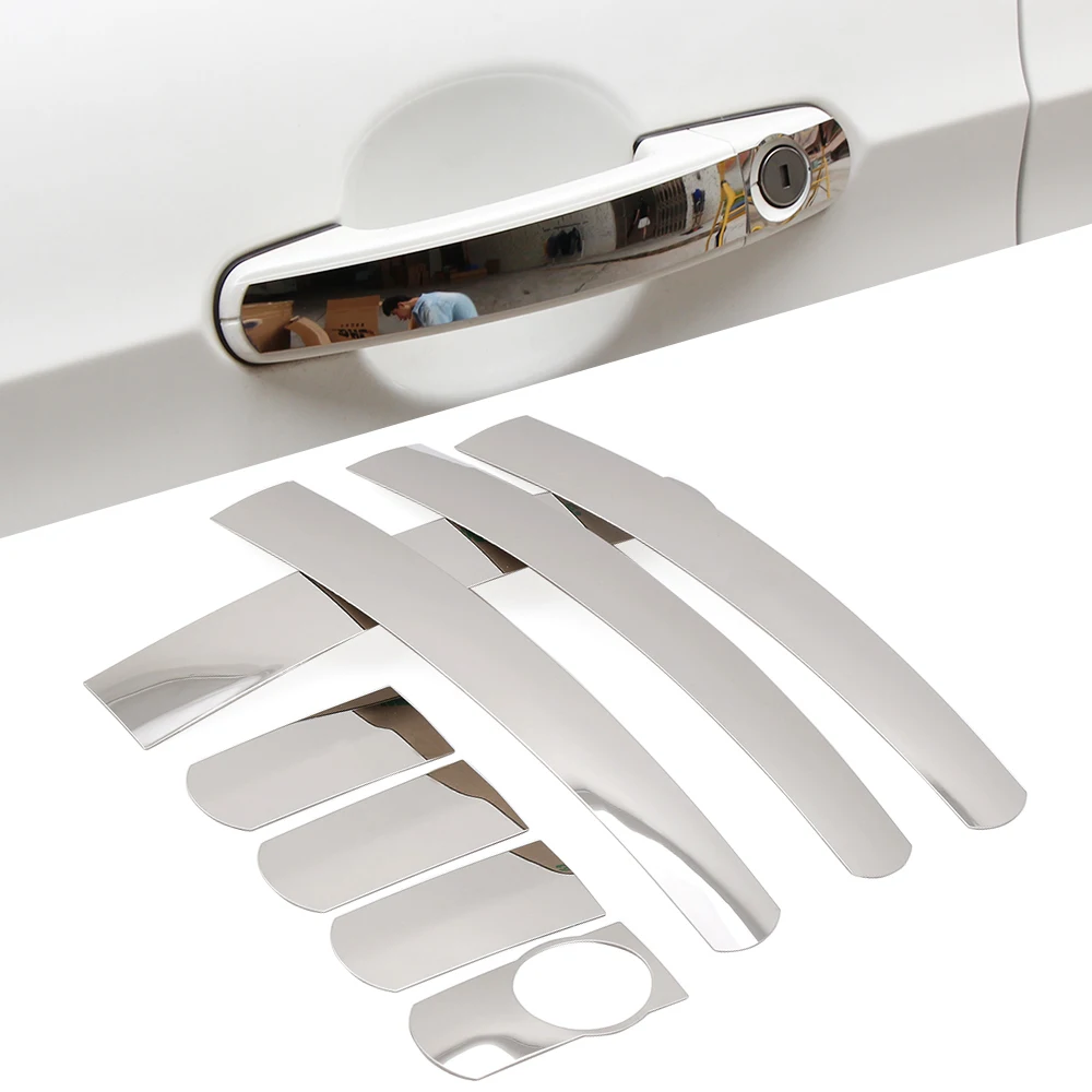 Наклейка для ручки двери из нержавеющей стали Focus 3 Внешнее украшение