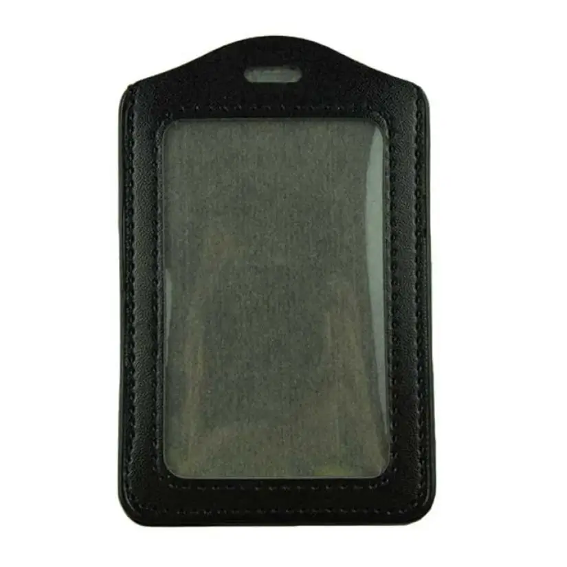 Значок для визиток из ПУ кожи 5 шт./лот|badge card holder|id badge holderid |