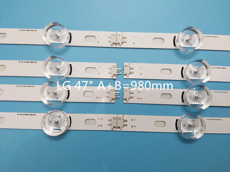 LED Backlight strip 9 Lamp For LG 47&quot TV innotek DRT 3.0 47LB6300 47GB6500 47LB652V 47lb650v LC470DUH 47LB5610 47LB565V | Компьютеры и