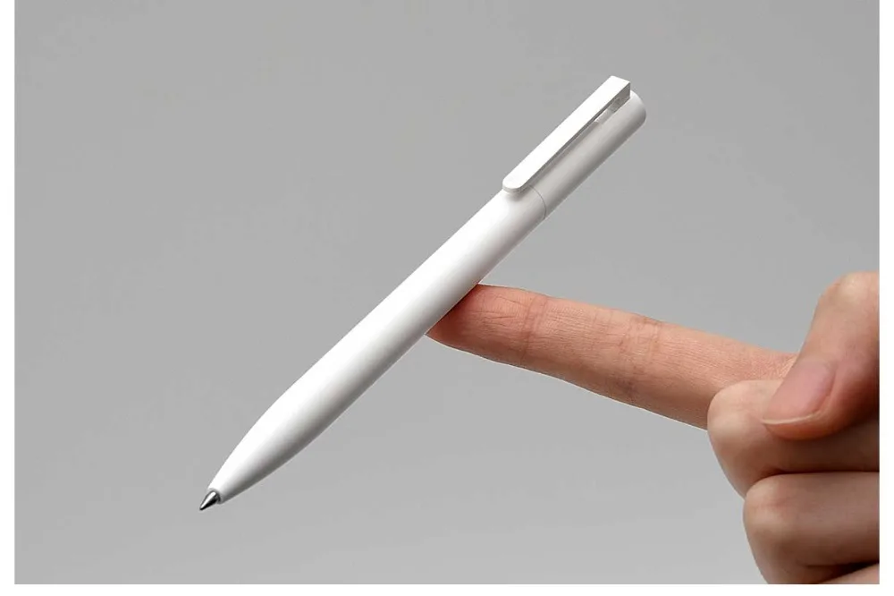 xiaomi mijia 10 шт./кор. гель для ручек с прессованная вне сердечник Япония пополнения чернил 0,5 мм черный zte ручка подходит записи