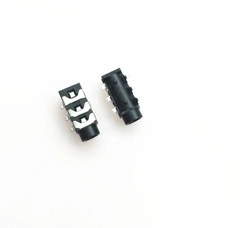 100 шт. PJ313D PJ313 3 5 мм Женский аудио разъем SMT 6 Pin стерео для наушников PJ