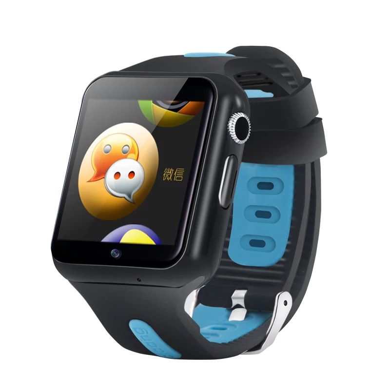 black blue Новые умные часы для мужчин, водонепроницаемые, IP67, 3g, Wifi, спортивные, фитнес-трекер, женские часы, металлический корпус, камера, позиционирование, монитор, часы V5W - Цвет: black blue