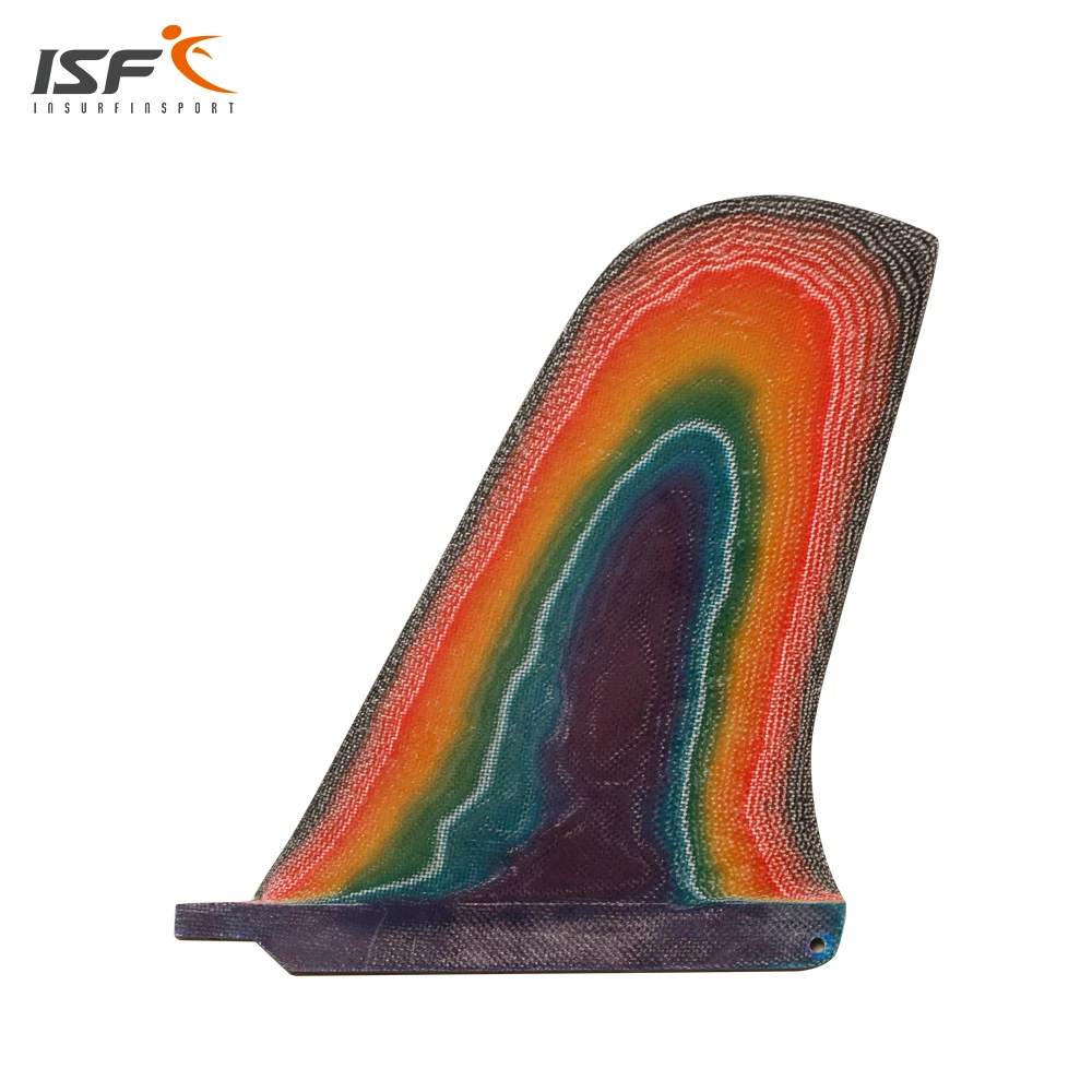 Бесплатная доставка Горячая продажа 10 ''дюймовый Лонгборд плавник цвет весло