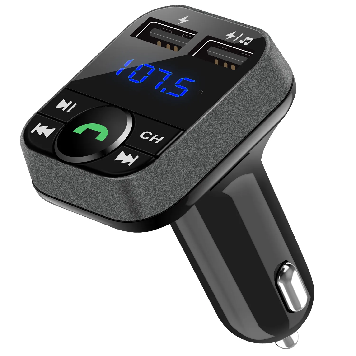 Высокое качество Bluetooth USB зарядное устройство fm передатчик беспроводной радио