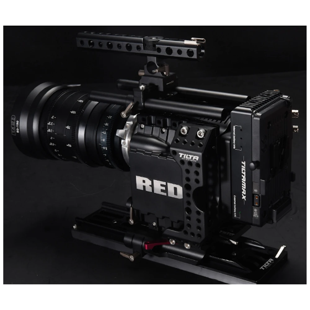 

Установка Tilta 15 мм для RED Scarlet EPIC DRAGON Cage, базовая пластина с верхней ручкой, v-замок/крепление Anton Power plate