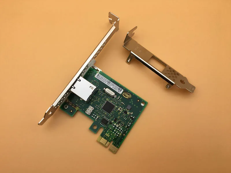 10/100/1000 м Однопортовый PCI Express x1 Ethernet серверный адаптер для I210T1 Бесплатная