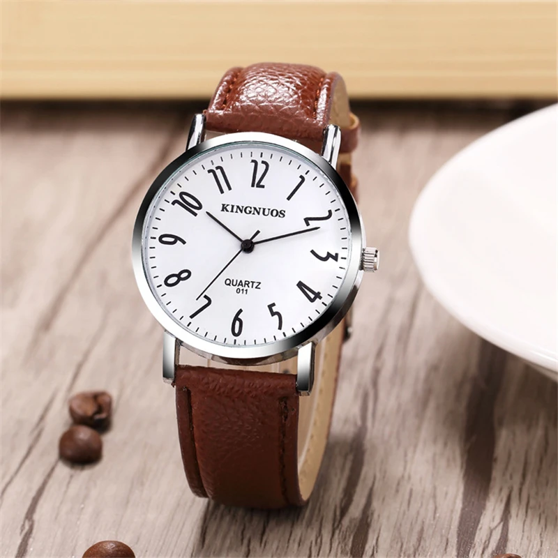 Лучший бренд роскошные кожаные мужские часы Reloj Hombre 2019 Новые Креативные