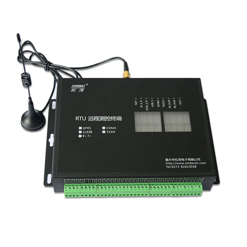 

GPRS collector 8AD RS485/RS232 LoRa 433M Wireless collector SM828H-C