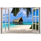 Kexinzu полноразмернаякруглая 5D алмазная живопись сделай сам, вышивка крестиком, Окно, алмазная 3D вышивка, мозаика, украшение семьи