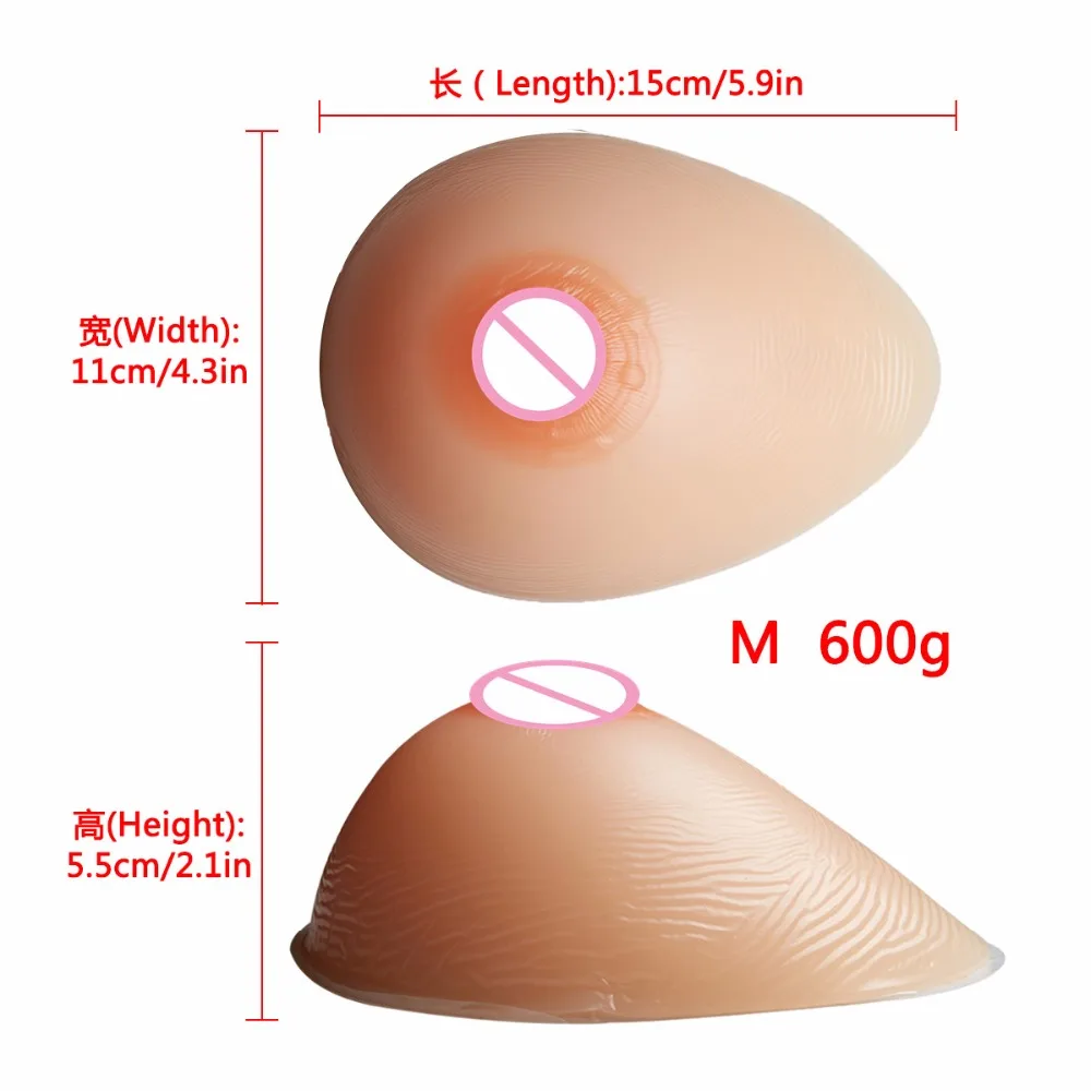 

600g/pair MINI Cup Realistic Fake Boobs Silicone Breast Forms Teardrop Crossdresser Drag Queen Shemale Bust Enhancer