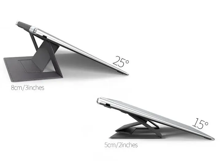 Подставка для ноутбука пластиковый стальной складной кронштейн MacBook iPad