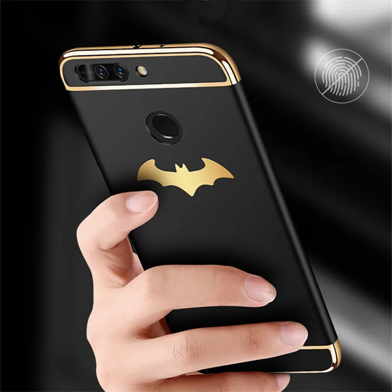 Snzvok 2018 New Luxury 3D Batman Wing 3 in 1 Thin PC Case for Huawei Honor 5X 6X 8 9 10 lite V8 V9 Nova 2 2S plus Phone |